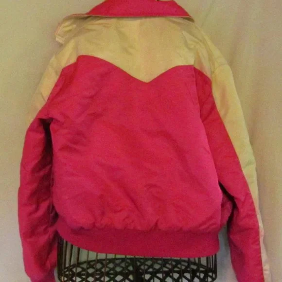 SOLD Vintage Arctic Cat Jacket Womens Arctic Cat Jacket sz L Womens Snowmobile - Picture 3 of 4